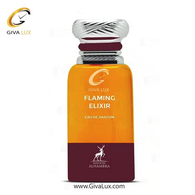  ادو پرفیوم  یونیسکس الحمبرا اورجینال مدل Maison Alhambra Fusion Intense | فیوژن اینتنس رایحه مشابه تام فورد فاکینگ فبیولس حجم  80 میل Maison Alhambra Flaming Elixir-1.jpg